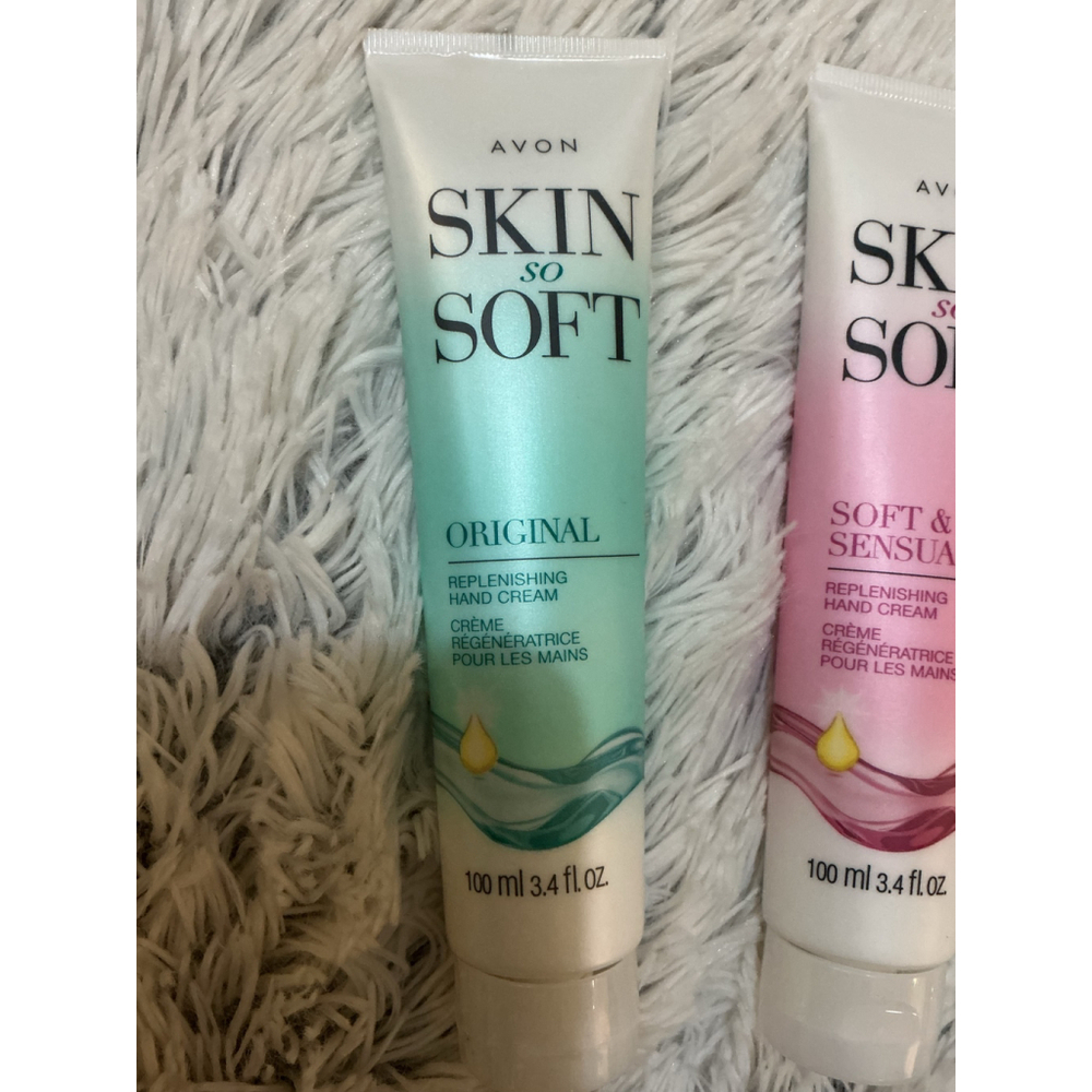 Avon Skin So Soft Hand Cream Set – Original & Soft & Sensual (3 Tubes) - Picture 2 of 6